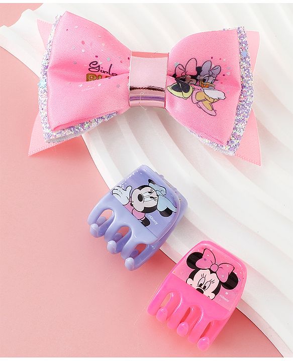 Babyhug Disney Free Size Hair Accessories Combo Sets - Multicolor