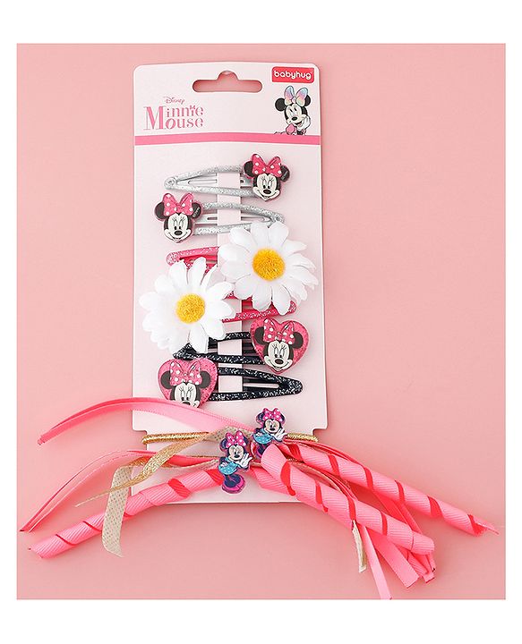 Babyhug Disney Kids Free Size Hair Accessories Combo Set Free Size - Multicolor