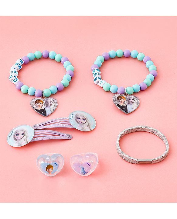 Babyhug Disney Free Size Hair Accessories Combo Sets - Multicolor