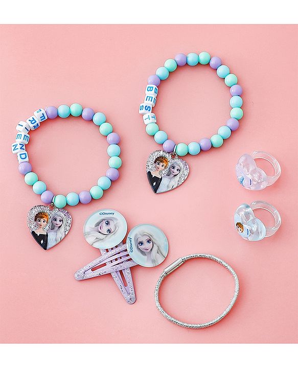 Babyhug Disney Free Size Hair Accessories Combo Sets - Multicolor