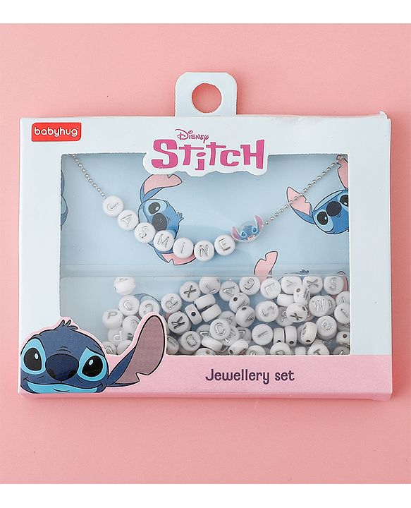Babyhug Disney Free Size DIY Jewellery Kit - White & Silver