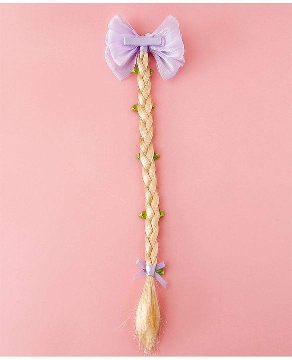 Babyhug Disney Free Size Hair Accessories Combo Sets - Purple & Golden