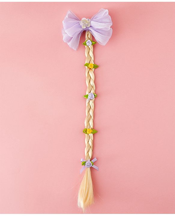 Babyhug Disney Free Size Hair Accessories Combo Sets - Purple & Golden