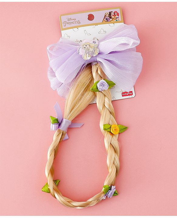 Babyhug Disney Free Size Hair Accessories Combo Sets - Purple & Golden