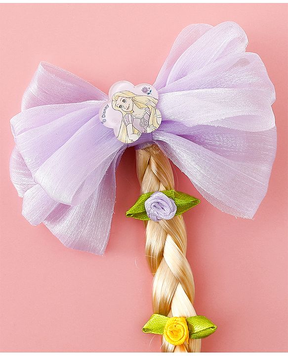 Babyhug Disney Free Size Hair Accessories Combo Sets - Purple & Golden