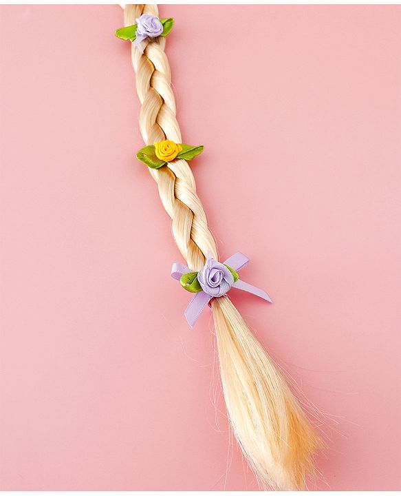 Babyhug Disney Free Size Hair Accessories Combo Sets - Purple & Golden