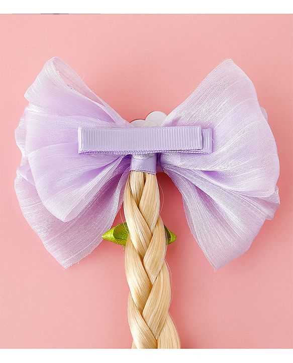 Babyhug Disney Free Size Hair Accessories Combo Sets - Purple & Golden