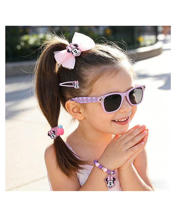 Babyhug Disney Free Size Hair Accessories Combo Set - Multicolor