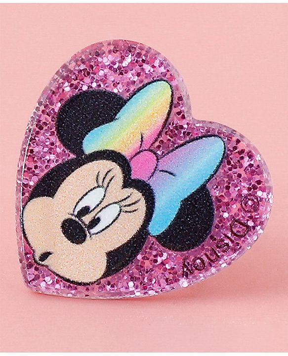 Babyhug Disney Free Size Jewellery Set With Minnie Mouse Print - Multicolor