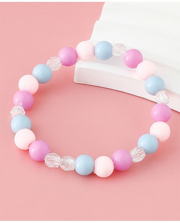 Babyhug Disney Free Size Bracelets With Stitch Design - Multicolor