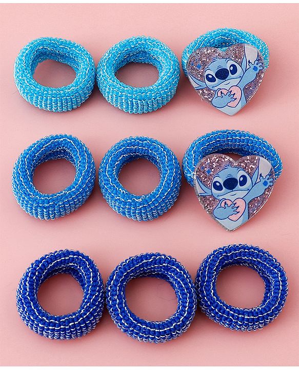 Babyhug Disney Free Size Hair Rubber Bands Pack of 2- Multicolor