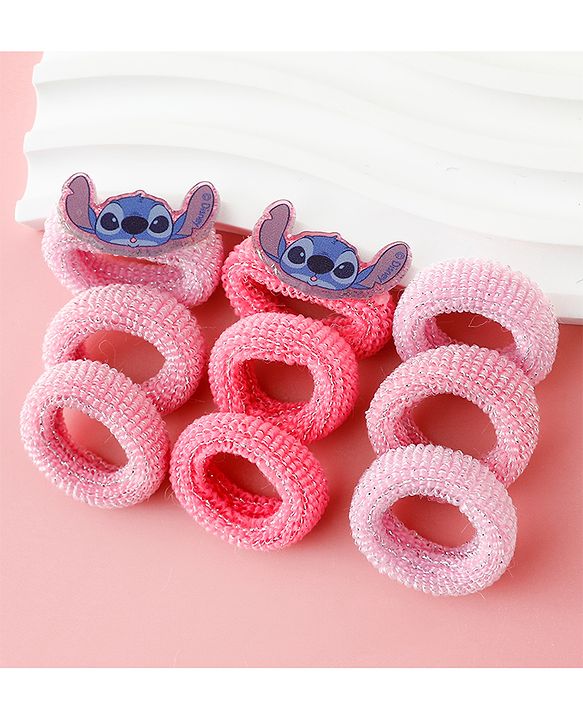 Babyhug Disney Free Size Hair Rubber Bands Pack of 2- Multicolor
