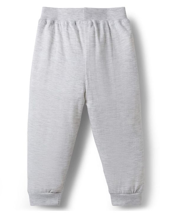 Babyhug Cotton Jersey Knit Full Length Animal Printed Lounge Pants Pack of 5 - Multicolor