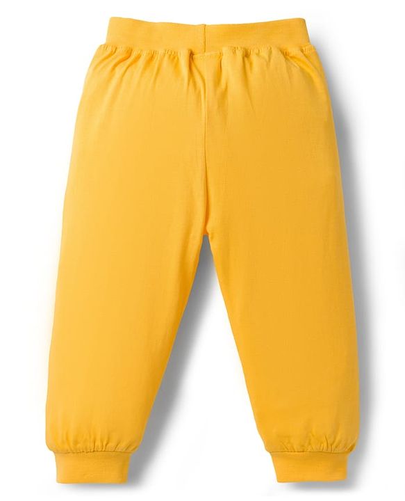 Babyhug Cotton Jersey Knit Full Length Animal Printed Lounge Pants Pack of 5 - Multicolor