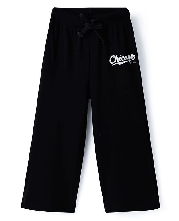 Babyhug Single Jersey Knit Full Length Lounge Pants with City Print Pack of 3 - Multicolor