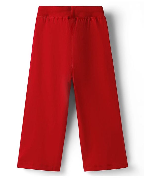 Babyhug Single Jersey Knit Full Length Lounge Pants with City Print Pack of 3 - Multicolor