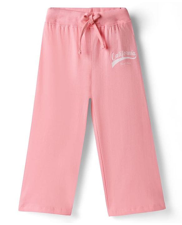 Babyhug Single Jersey Knit Full Length Lounge Pants with City Print Pack of 3 - Multicolor