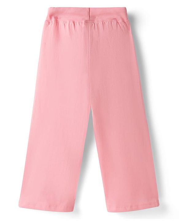 Babyhug Single Jersey Knit Full Length Lounge Pants with City Print Pack of 3 - Multicolor