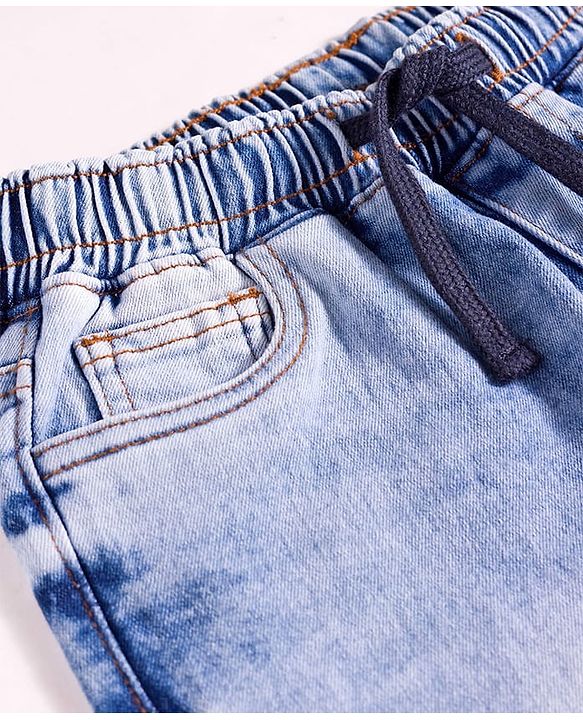 Pine Kids Denim Woven Full Length Jeans - Light Blue