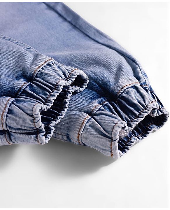 Pine Kids Denim Woven Full Length Jeans - Light Blue