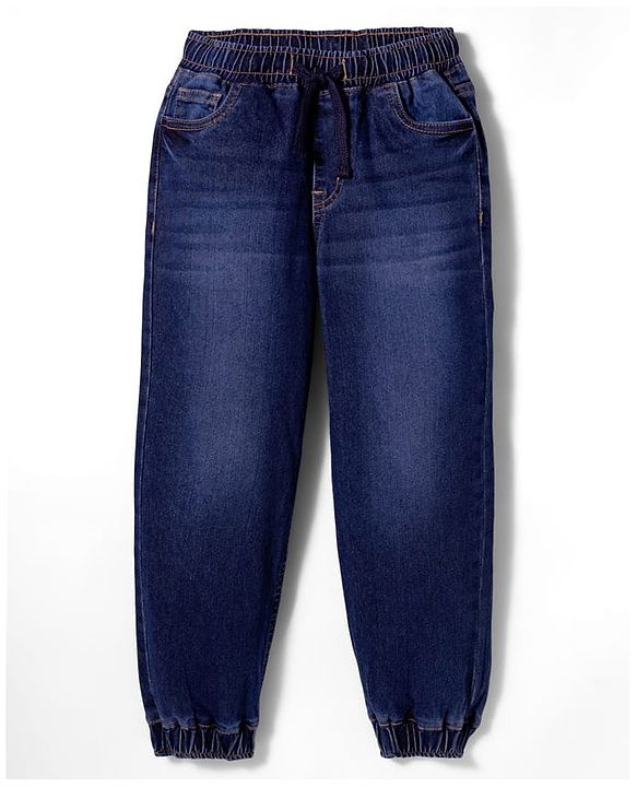 Pine Kids Denim Woven Full Length Jeans - Blue
