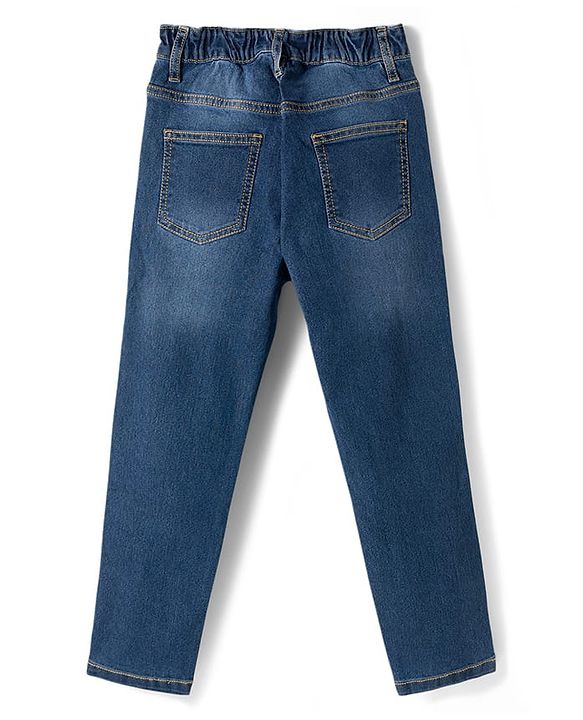 Pine Kids Denim Woven Full Length Jeans - Blue