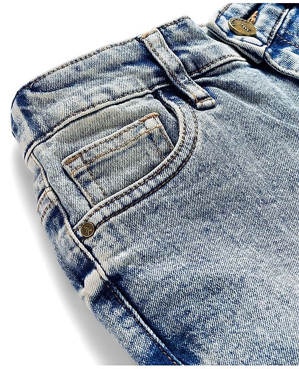Pine Kids Denim Woven Full Length Jeans - Blue