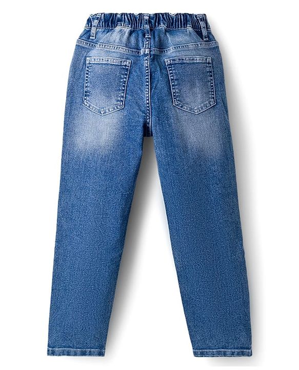 Pine Kids Denim Woven Full Length Jeans - Blue