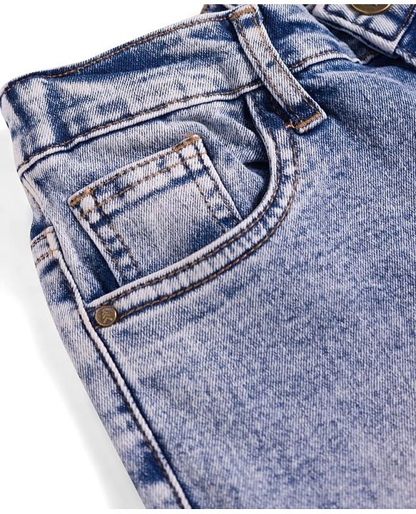 Pine Kids Denim Woven Full Length Jeans - Blue