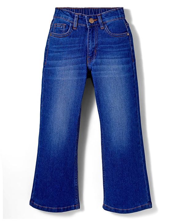 Pine Kids Denim Woven Full Length Bootcut Jeans - Blue