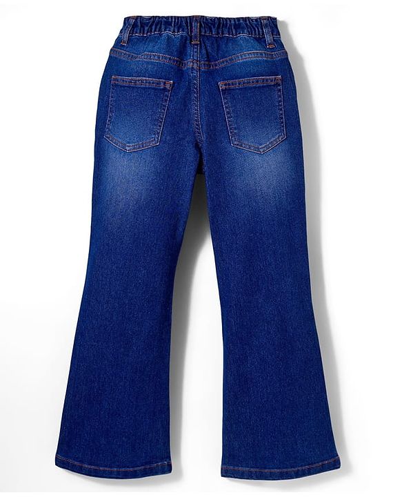 Pine Kids Denim Woven Full Length Bootcut Jeans - Blue