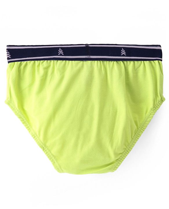Pine Kids Cotton Elastane Knit Briefs Stripes Pack of 3 (Color May Vary)