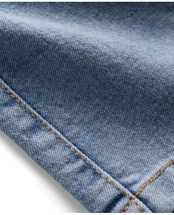 Pine Kids Denim Woven Cut N Sew Jeans With Pockets - Blue