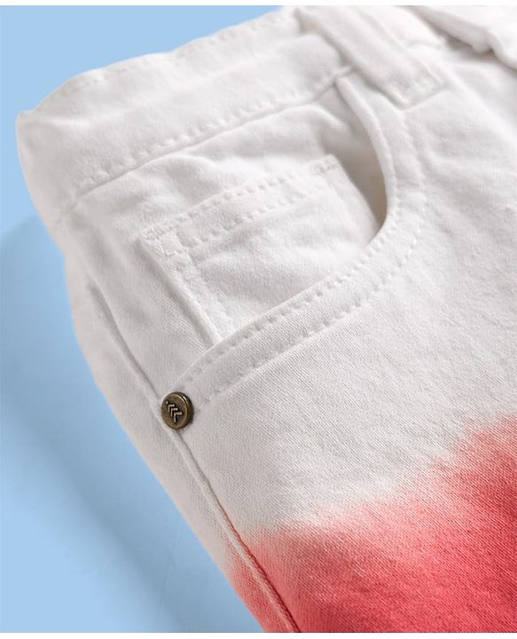 Pine Kids Woven Ombre Effect Shorts - Pink