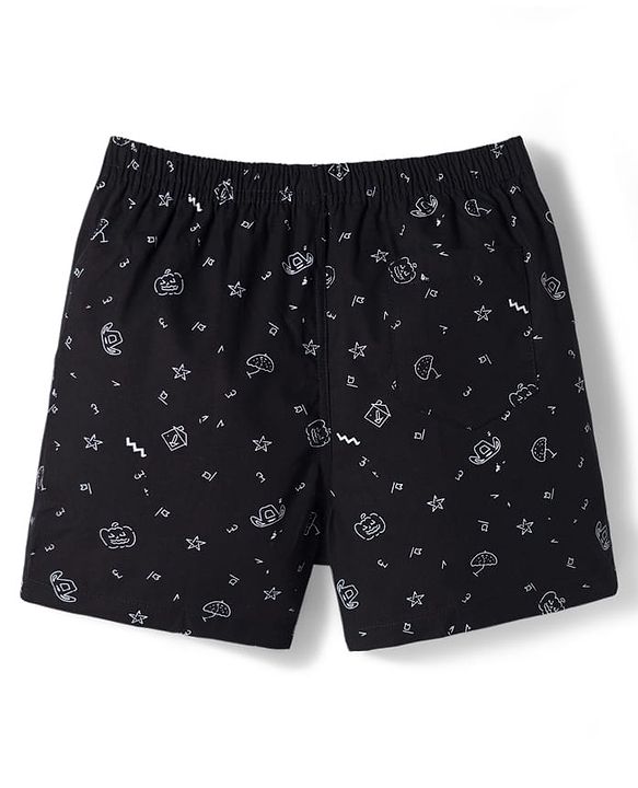 Pine Kids Cambric Woven Boxers With Tropical Theme Print Pack Of 2- Assorted