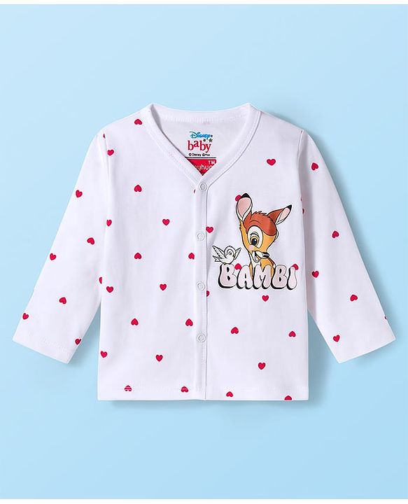 Babyhug Disney Interlock Knit Full Sleeves Jhablas With Marie Print Pack Of 5 - Multicolour