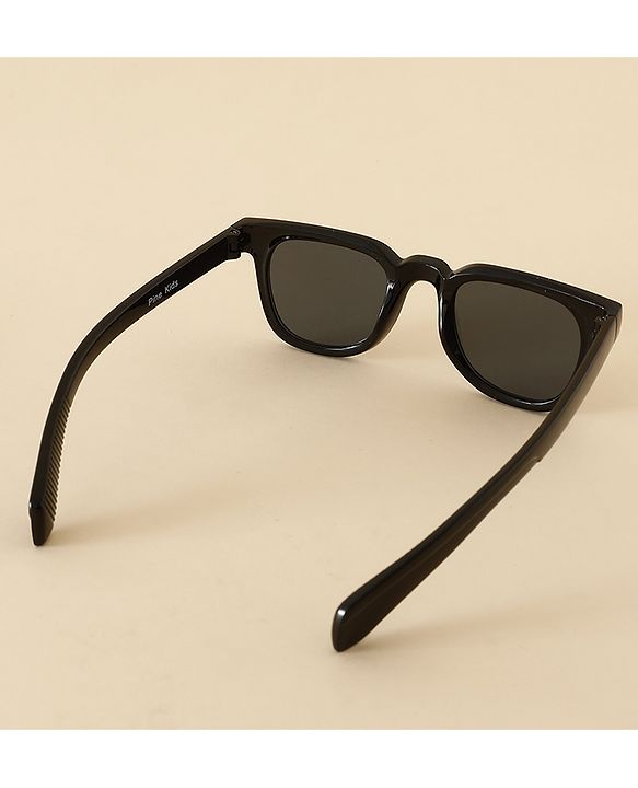 Pine Kids Free Size Solid Colour Sunglasses - Black