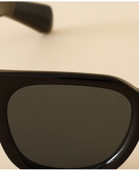 Pine Kids Free Size Solid Colour Sunglasses - Black