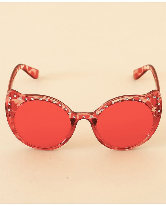 Pine Kids Stone Sunglasses Free Size - Red