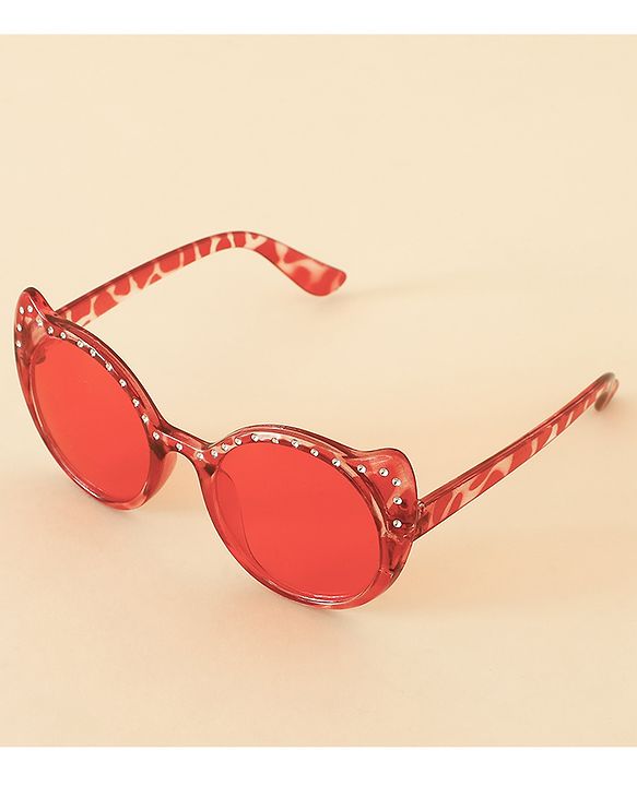 Pine Kids Stone Sunglasses Free Size - Red