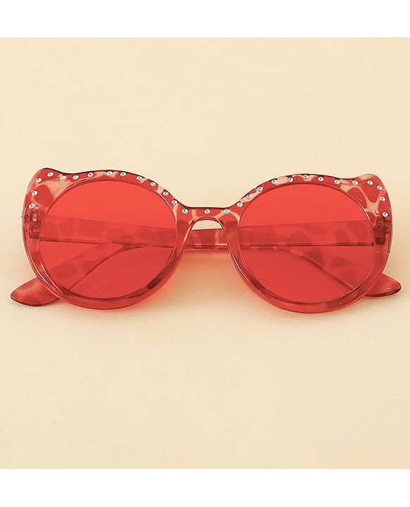 Pine Kids Stone Sunglasses Free Size - Red