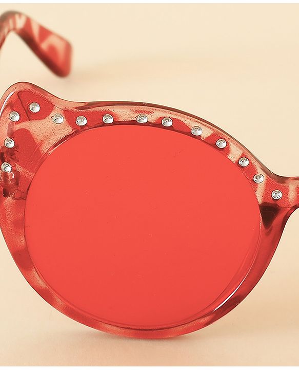 Pine Kids Stone Sunglasses Free Size - Red