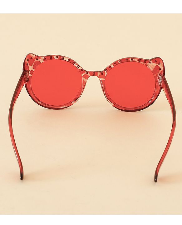 Pine Kids Stone Sunglasses Free Size - Red