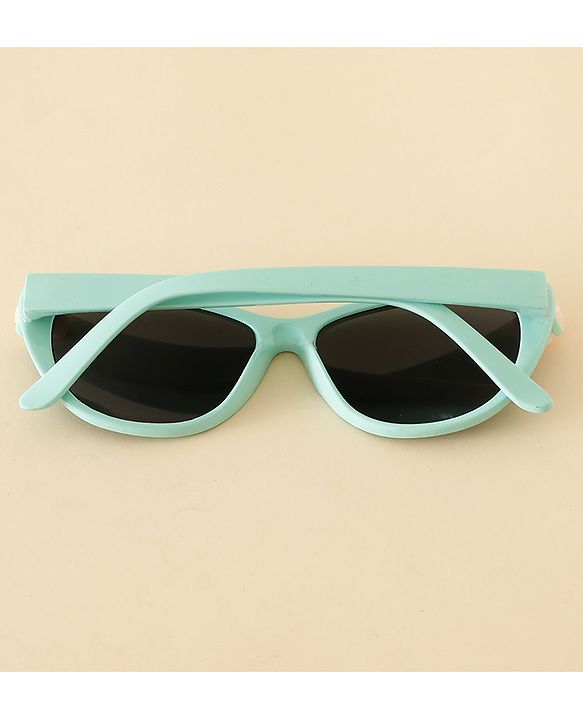 Babyhug Free Size Sunglasses With Floral Applique - Purple
