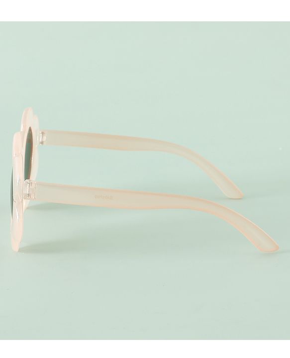 Babyhug Free Size Sunglasses Floral Shape - Peach