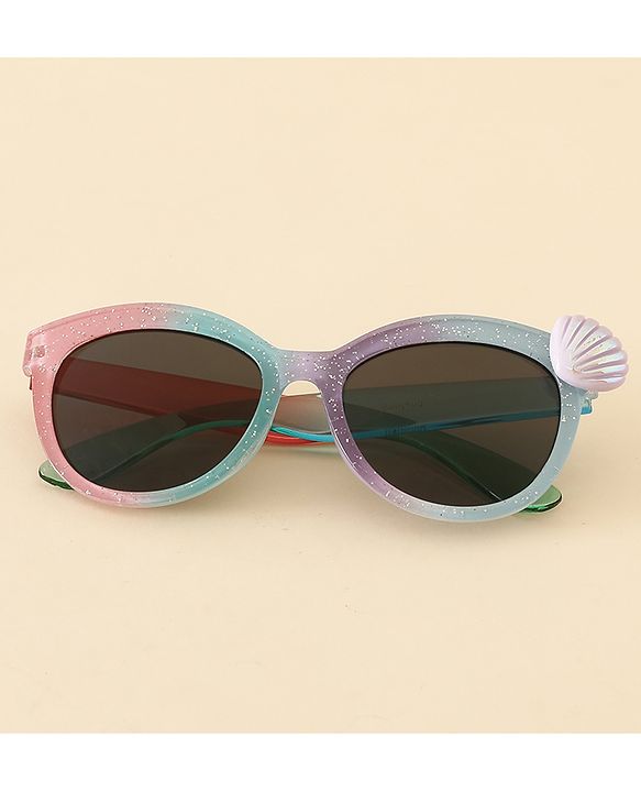 Babyhug Sunglasses With Shell Applique - Multicolor