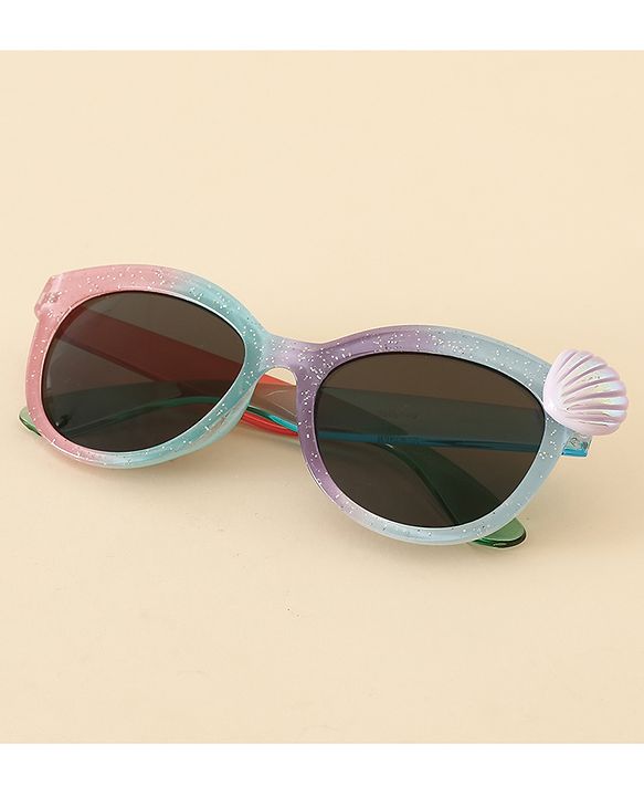 Babyhug Sunglasses With Shell Applique - Multicolor