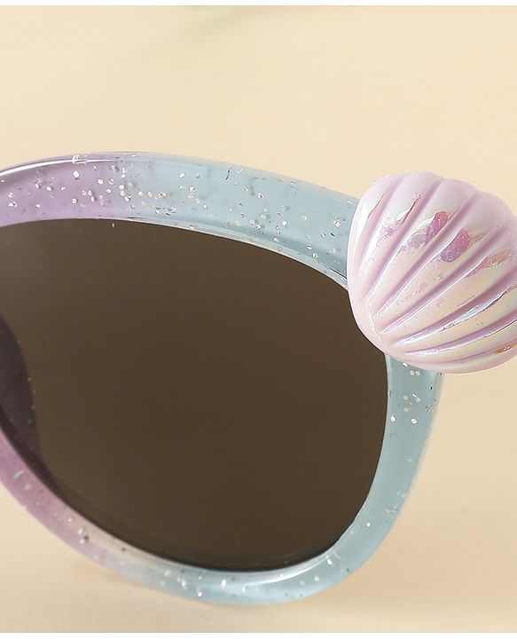 Babyhug Sunglasses With Shell Applique - Multicolor