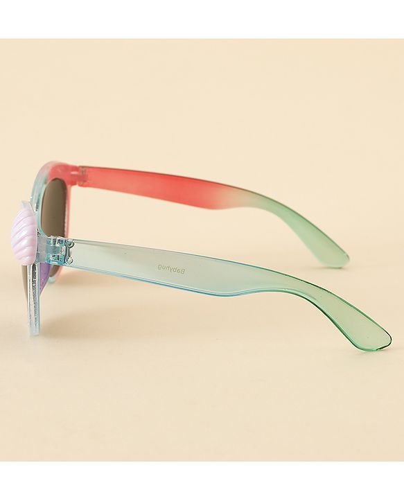 Babyhug Sunglasses With Shell Applique - Multicolor