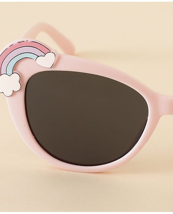 Babyhug Free Size Sunglasses With Unicorn Applique - Pink